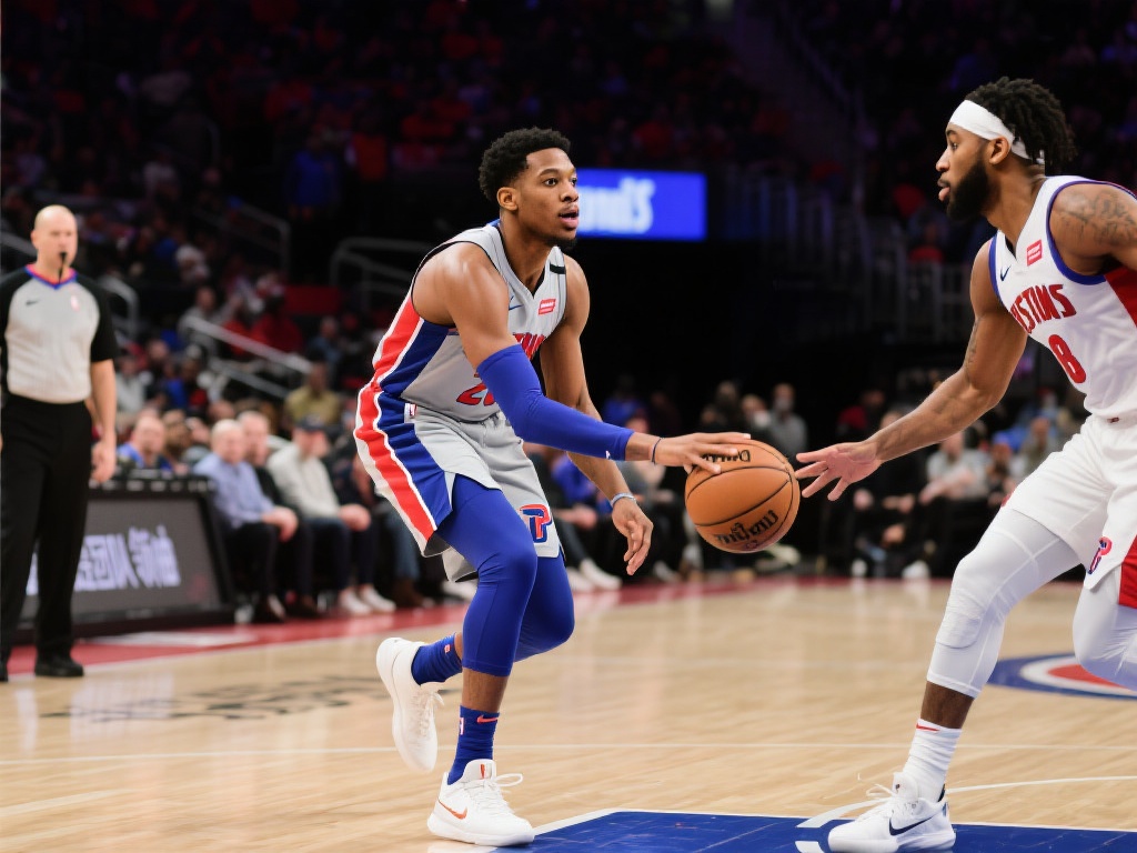 反观活塞，尤其是小哈达威，他在全场比赛中