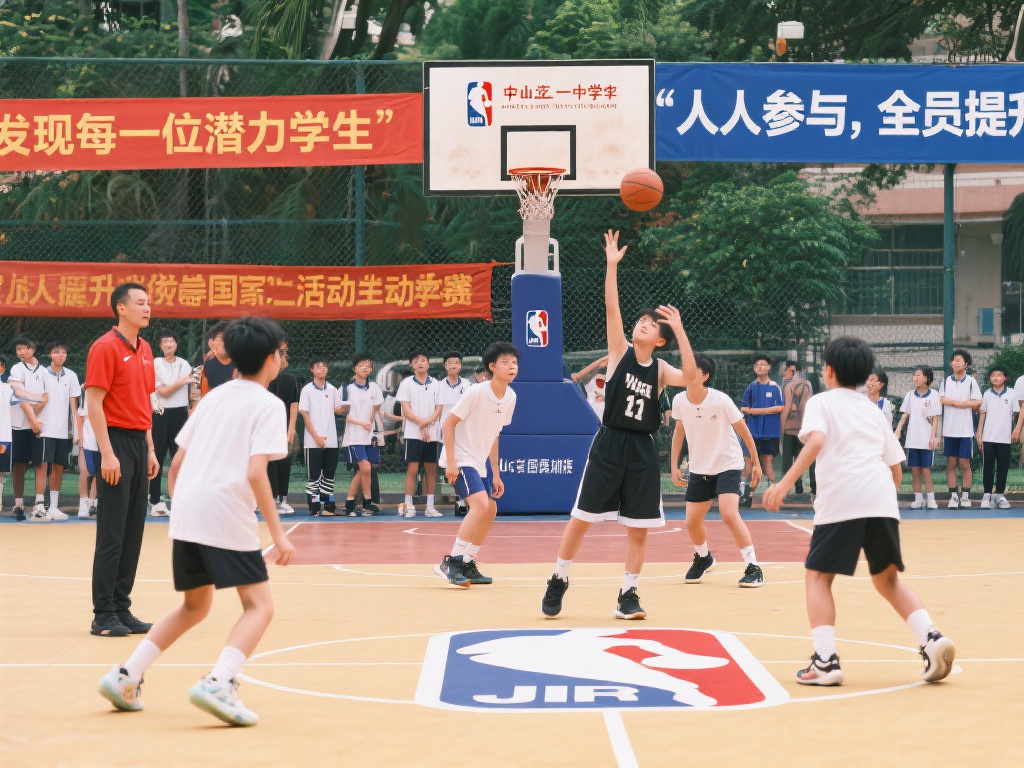 Jr.NBA《篮少可期》:中山一中青春篮球梦想 此外,中山一中还以“发现每一位潜力学生”