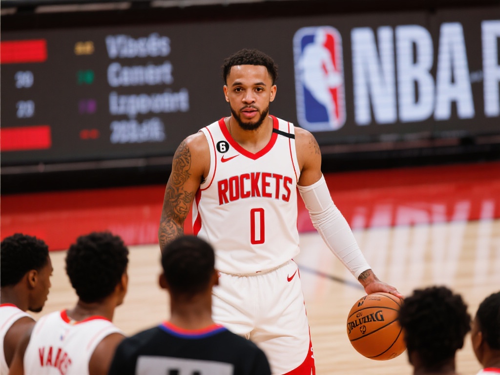 范弗利特谈火箭未来:专注球队发展,合同暂不讨论 根据NBA分析师的数据,范弗利特效力火箭